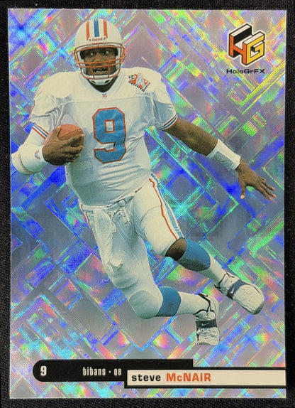 Steve McNair 1999 Upper Deck HoloGrFX Titans
