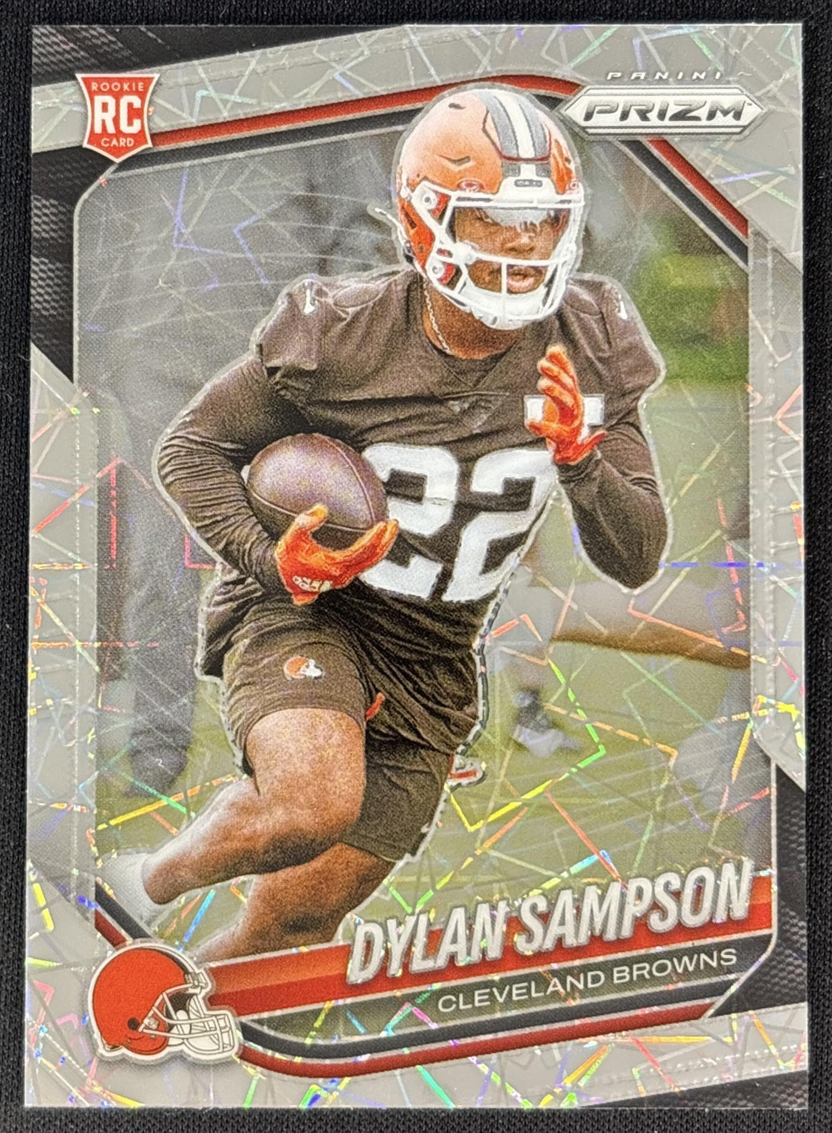 Dylan Sampson 2025 Panini Prizm Lazer Browns