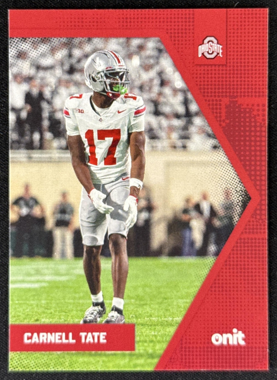 Carnell Tate 2025 ONIT Athlete Ohio State Buckeyes Sports Trading Card