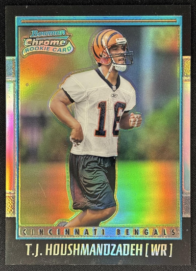 T.J. Houshmandzadeh 2001 Bowman Chrome /1999 Bengals front