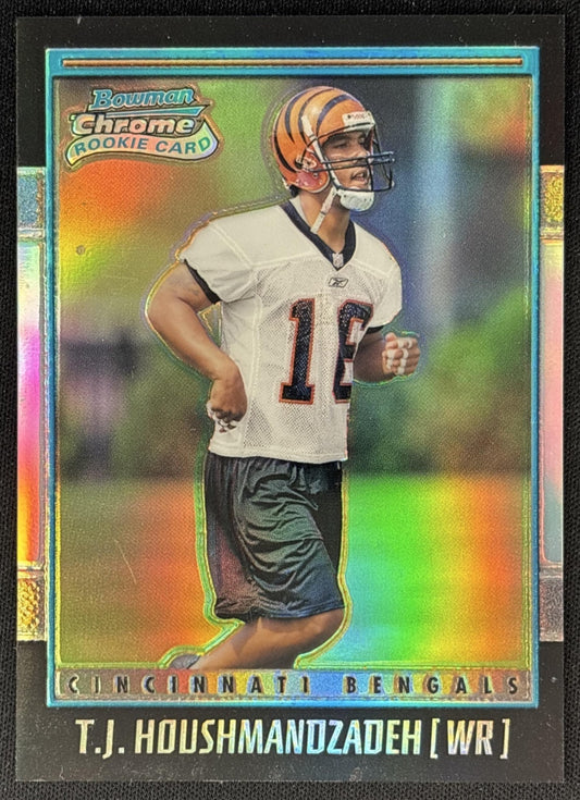T.J. Houshmandzadeh 2001 Bowman Chrome /1999 Bengals front