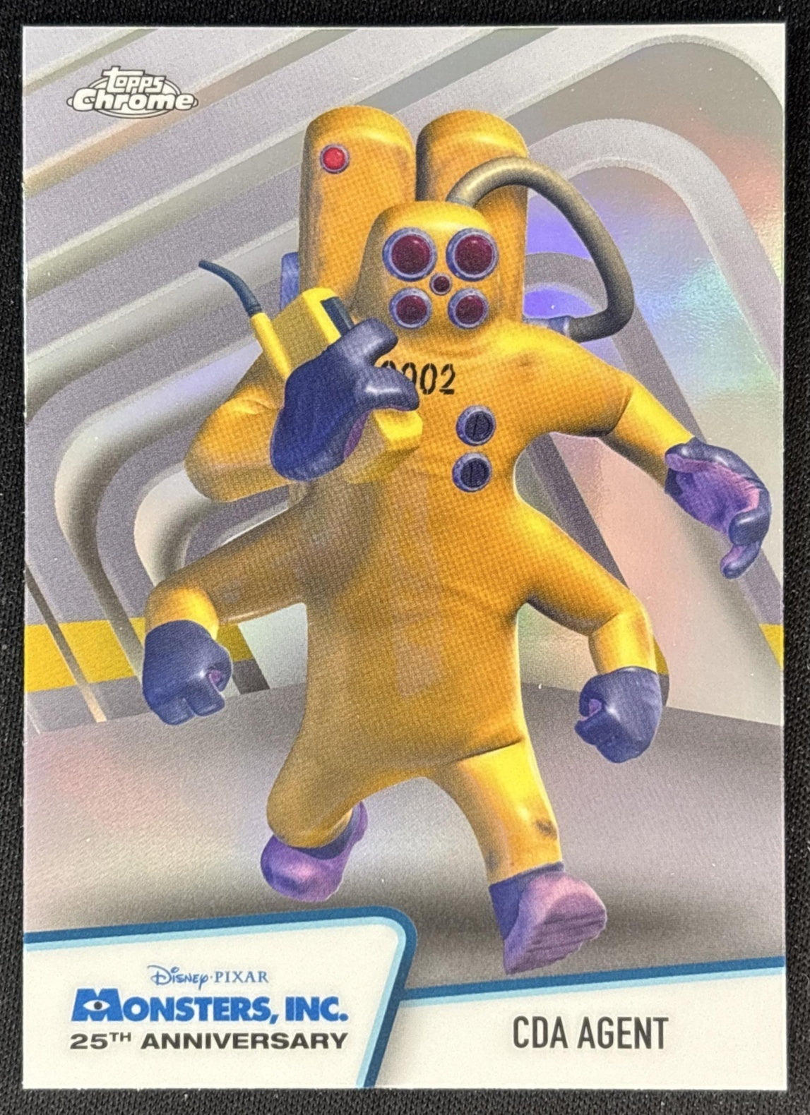 CDA Agent 2026 Topps Chrome Disney Monsters, Inc. 25th Anniversary Front