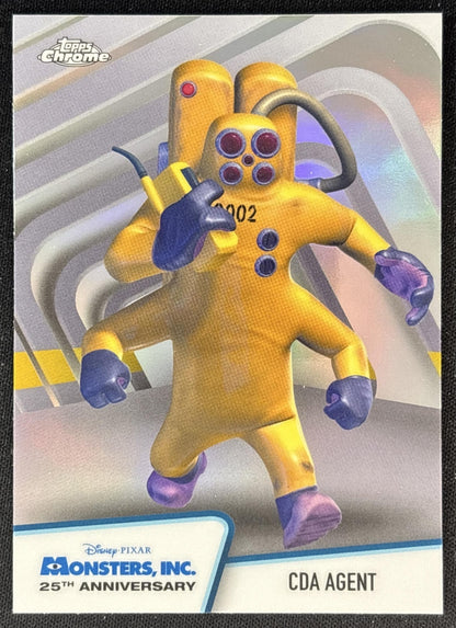 CDA Agent 2026 Topps Chrome Disney Monsters, Inc. 25th Anniversary Front