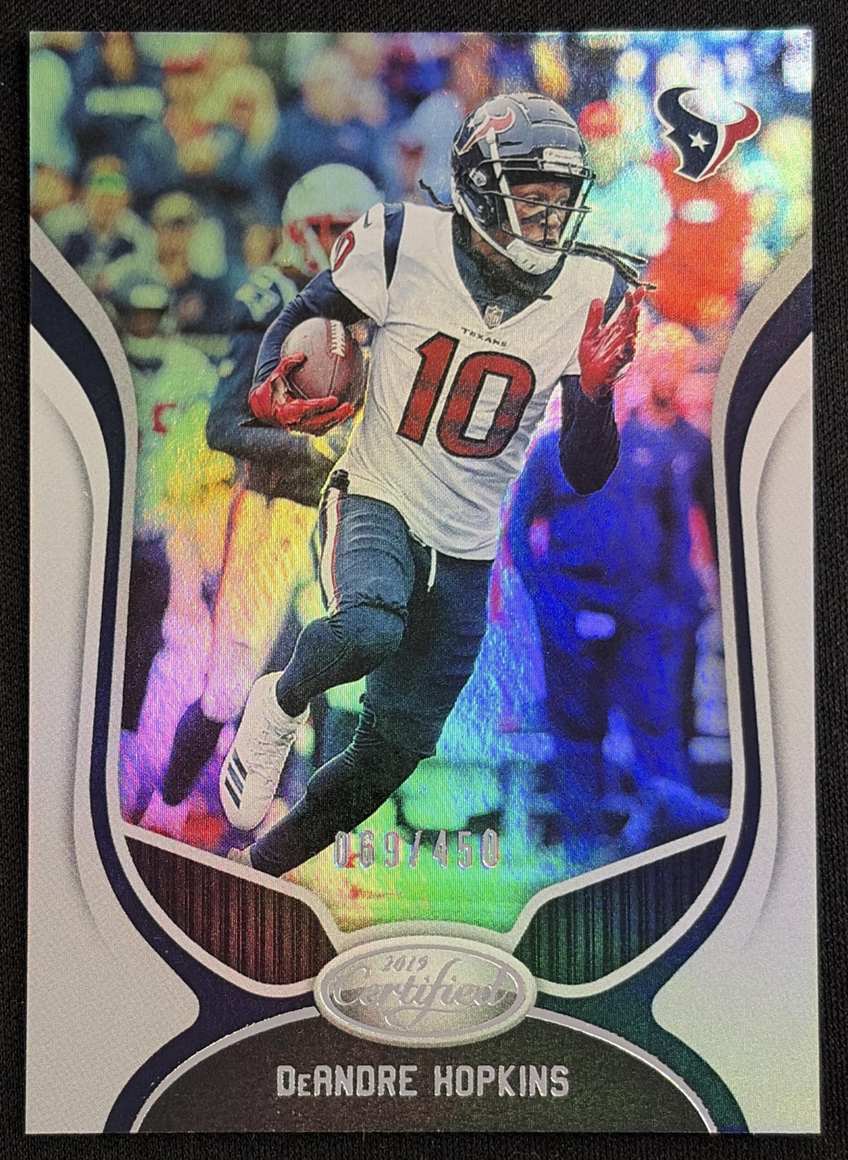 DeAndre Hopkins 2019 Panini Certified Mirror /450 Texans