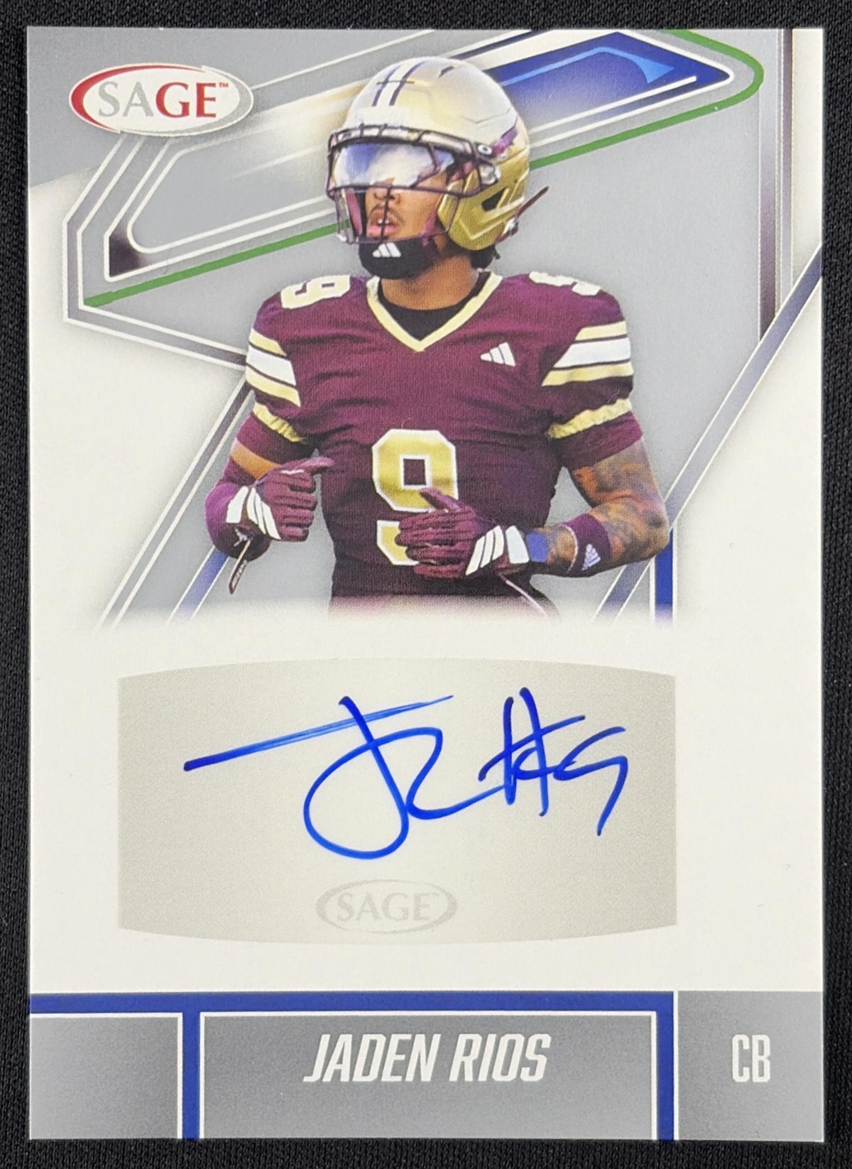 Jaden Rios 2026 SAGE Auto