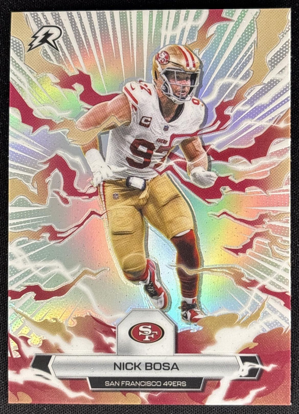 Nick Bosa 2025 Topps Resurgence Refractor 49ers