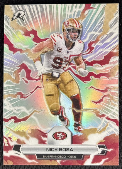 Nick Bosa 2025 Topps Resurgence Refractor 49ers