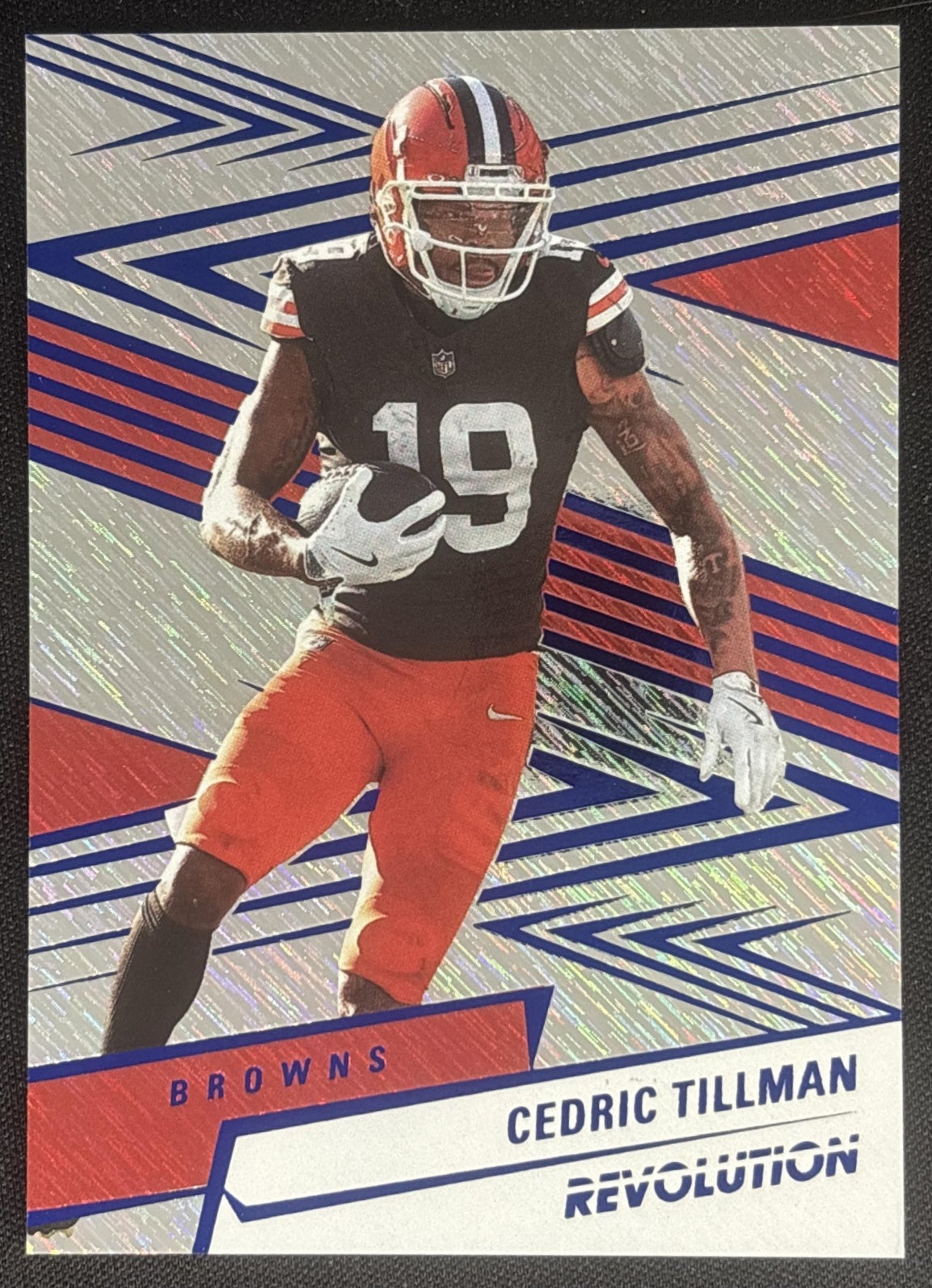 Cedric Tillman 2025 Panini Revolution Blue Storm /549 Browns Cleveland Browns Default Title Sports Trading Cards