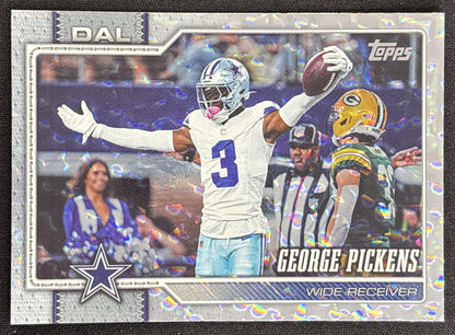 George Pickens 2026 Topps Crackle Cowboys