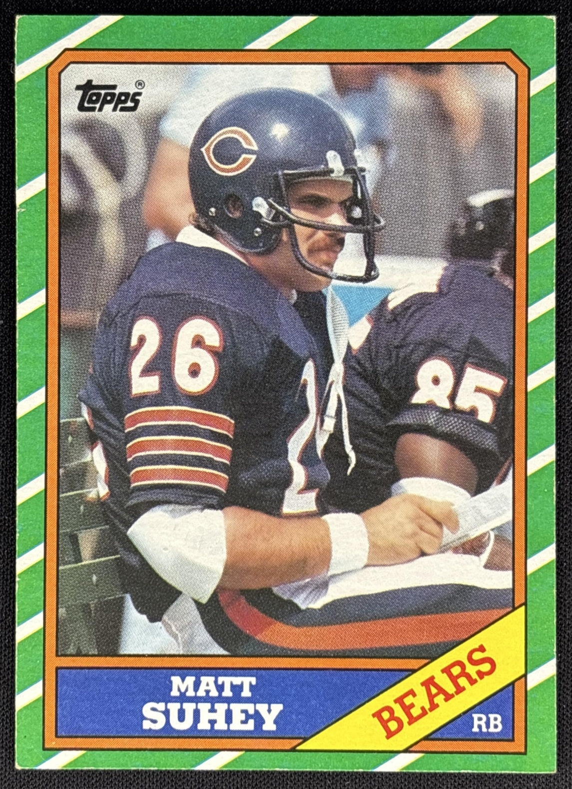 Matt Suhey 1986 Topps Bears