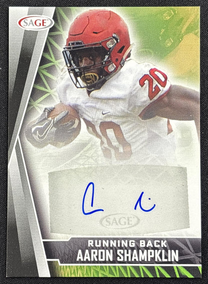 Aaron Shampklin 2022 SAGE Auto Black