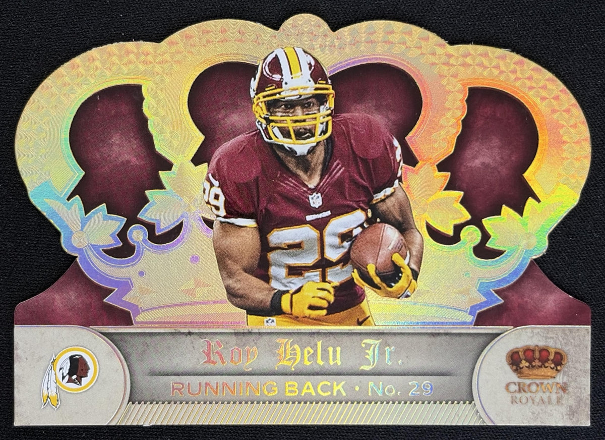Roy Helu 2012 Panini Crown Royale Gold Crown /99 Redskins