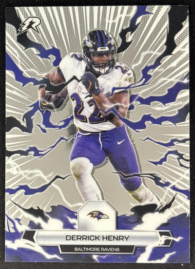 Derrick Henry 2025 Topps Resurgence Ravens Baltimore Ravens Default Title Sports Trading Cards