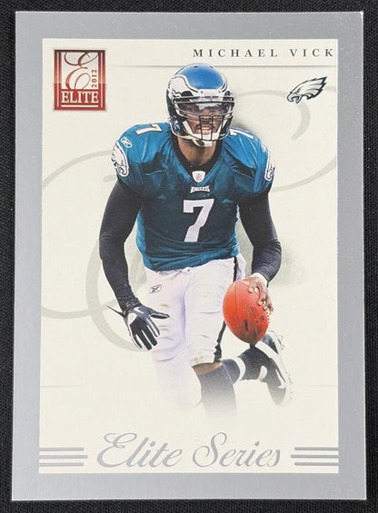 Michael Vick 2012 Panini Elite Series Silver /999 Eagles