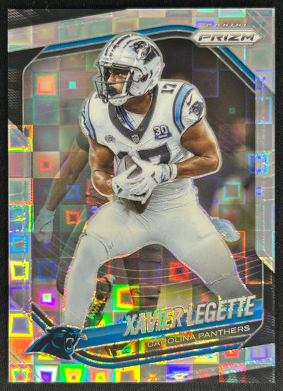 Xavier Legette 2025 Panini Prizm Pandora /400 Panthers Sports Trading Cards