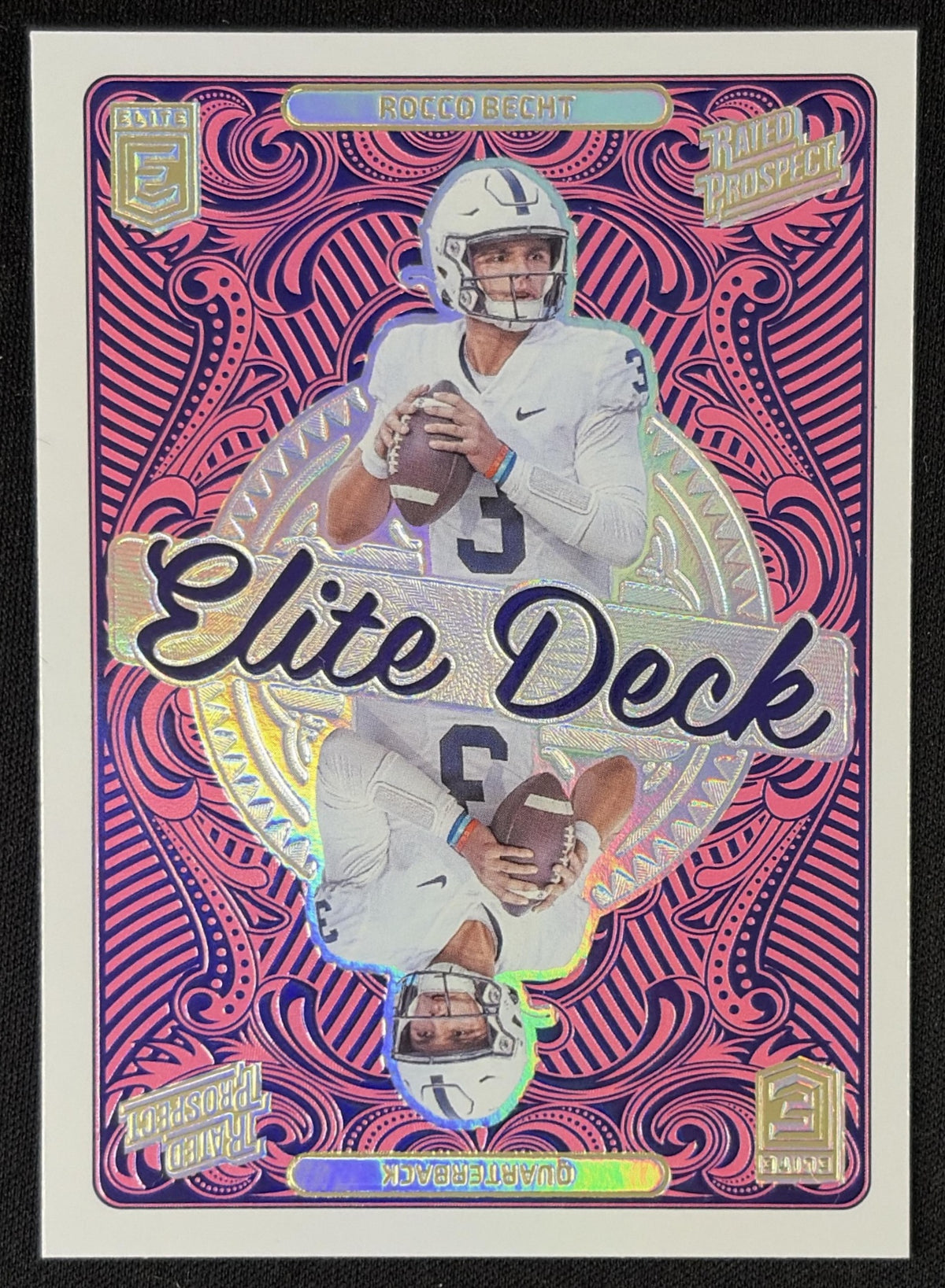 Rocco Becht 2026 Panini Donruss Elite Deck Pink Nittany Lions