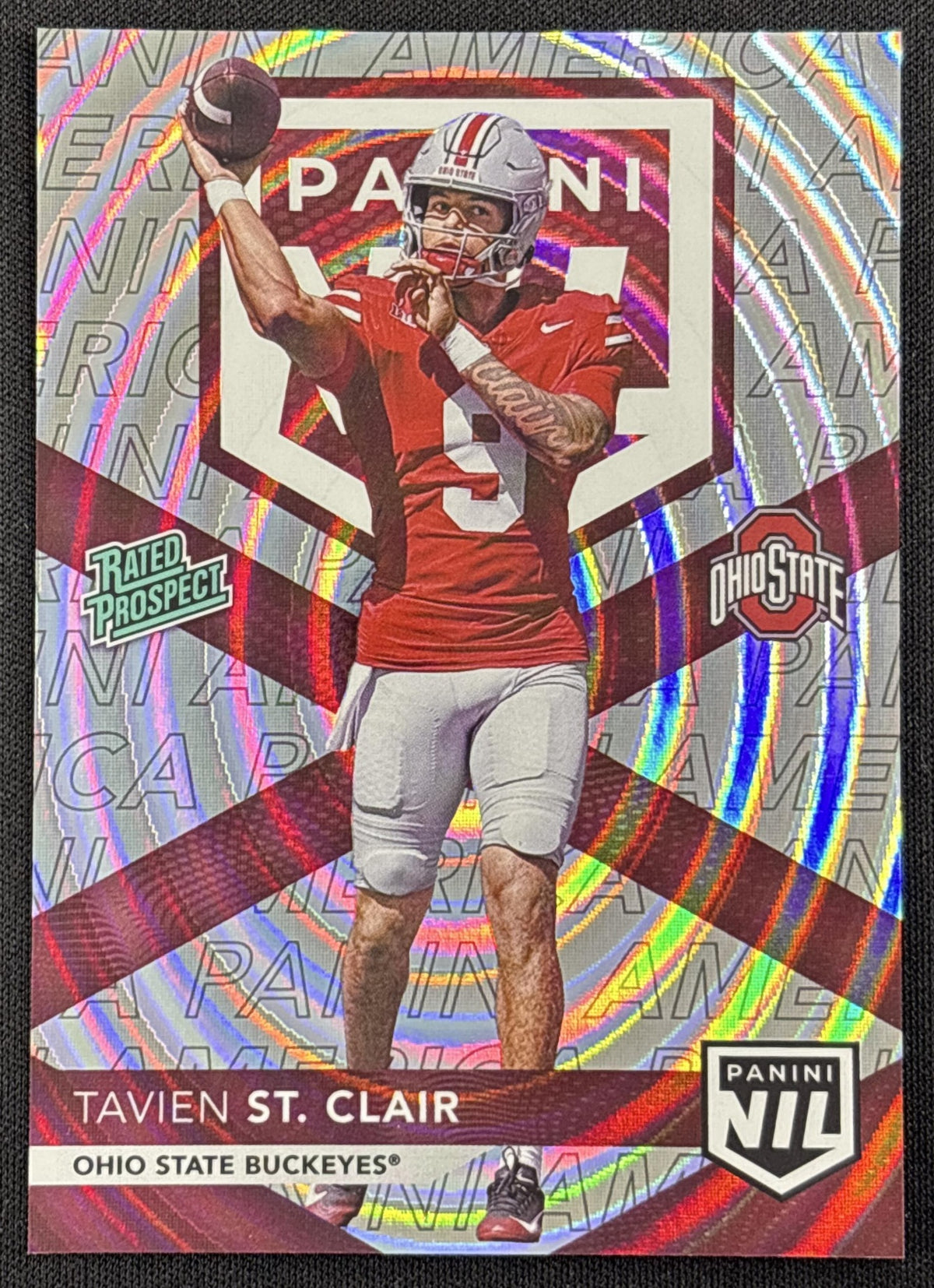 Tavien St. Claire 2026 Panini NSCC Silver Pack