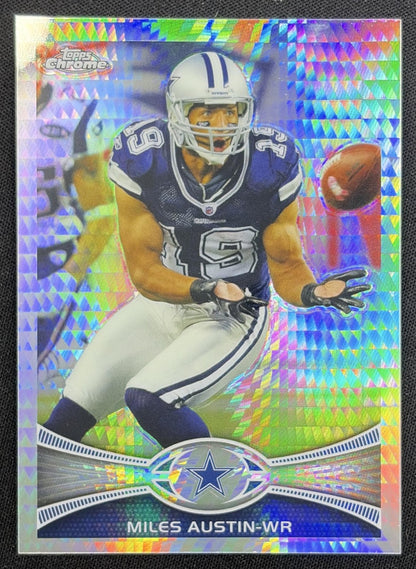 Miles Austin 2012 Topps Chrome Prism Refractor /216 Cowboys
