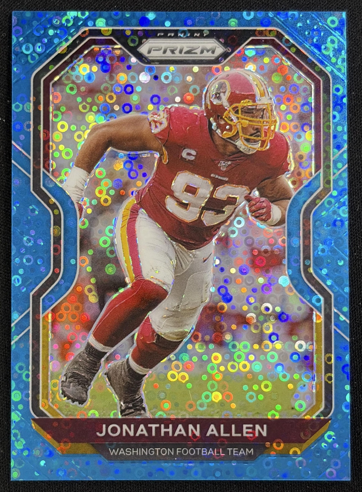 Jonathan Allen 2020 Panini Prizm No Huddle Blue /79