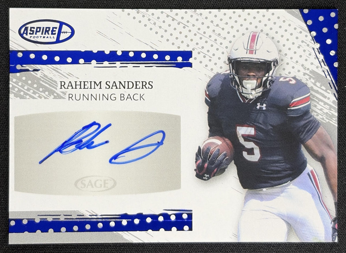 Raheim Sanders 2025 SAGE Aspire Auto Blue
