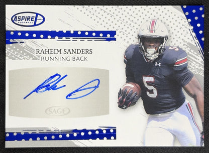 Raheim Sanders 2025 SAGE Aspire Auto Blue