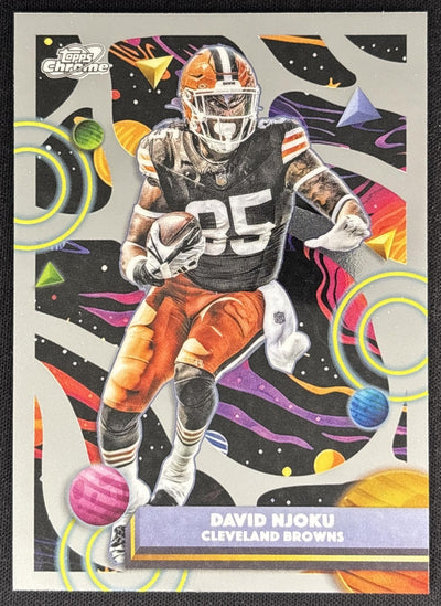 David Njoku 2025 Topps Cosmic Chrome Browns Sports Trading Cards