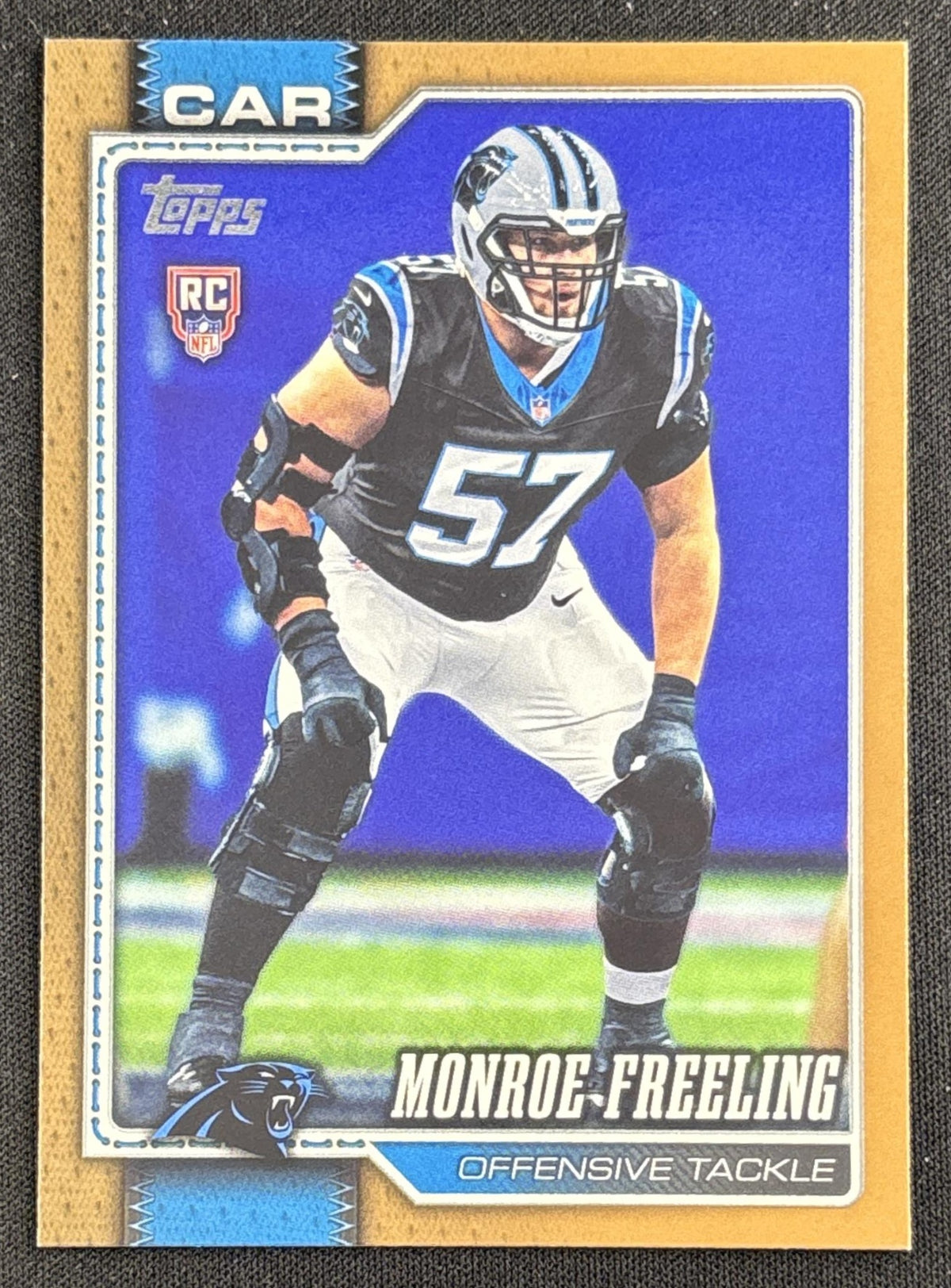 Monroe Freeling 2026 Topps Gold /2026 Panthers