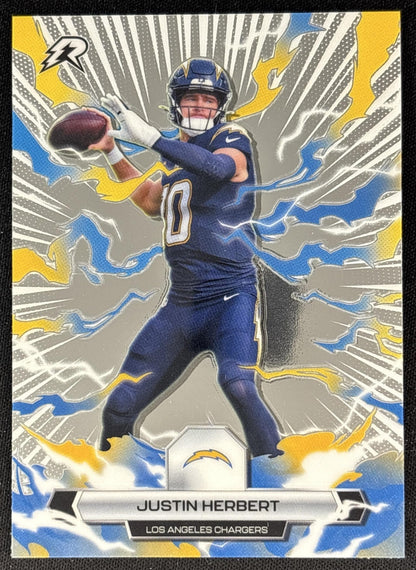 Justin Herbert 2025 Topps Resurgence Chargers Los Angeles Chargers front