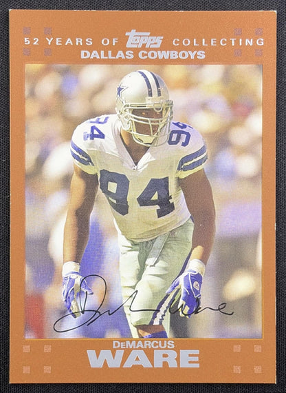 DeMarcus Ware 2007 Topps Copper /2007 Cowboys Dallas Cowboys