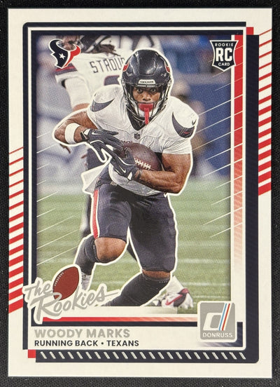 Woody Marks 2025 Panini Donruss Rookies & Highlights Texans Sports Trading Cards