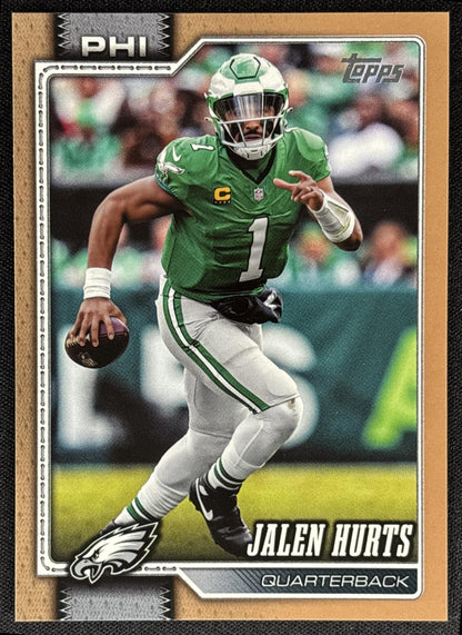 Jalen Hurts 2026 Topps Gold /2026 Eagles