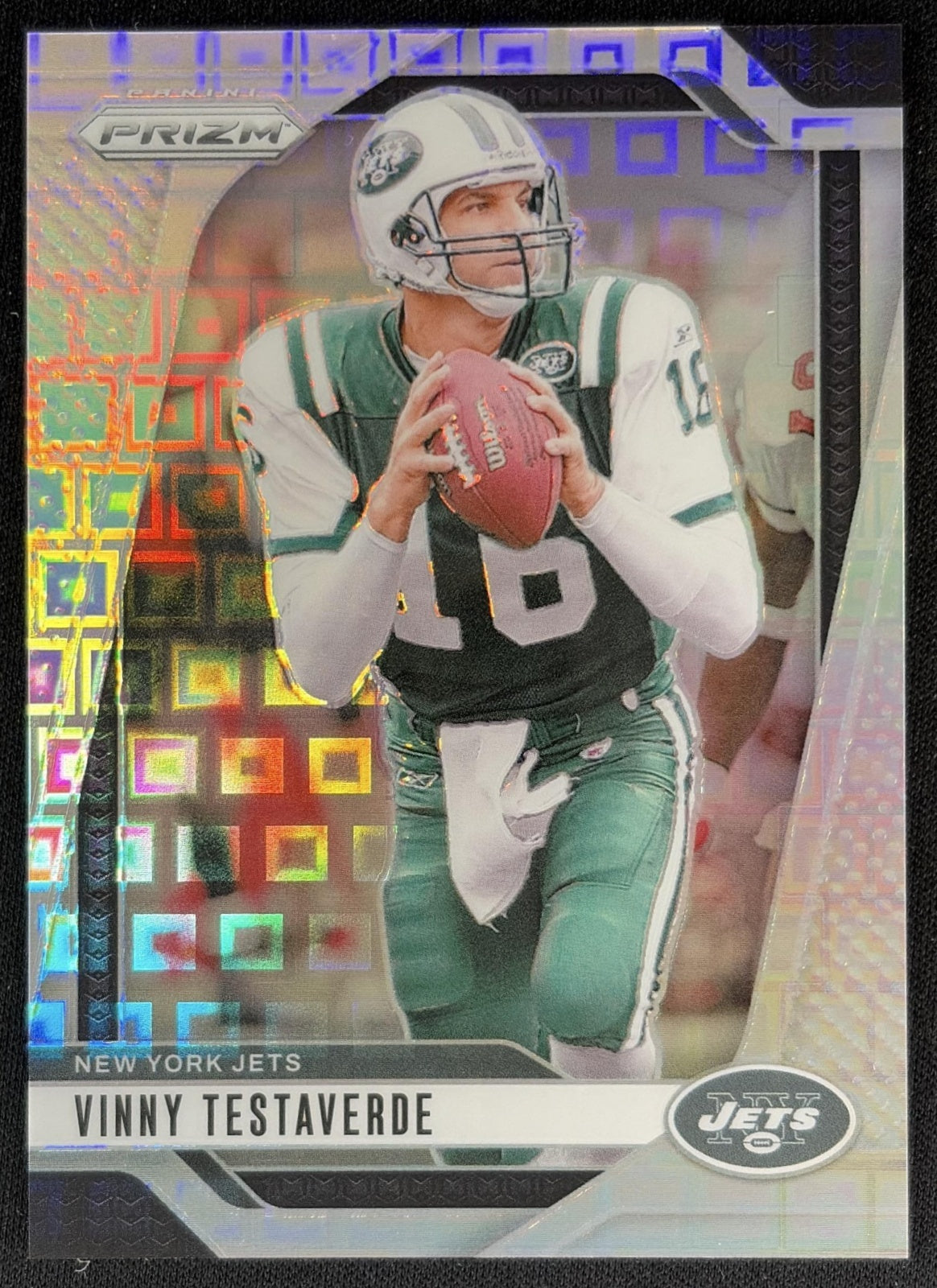 Vinny Testaverde 2024 Panini Prizm Pandora /400 Jets front
