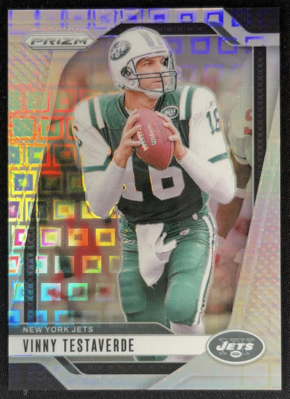 Vinny Testaverde 2024 Panini Prizm Pandora /400 Jets front