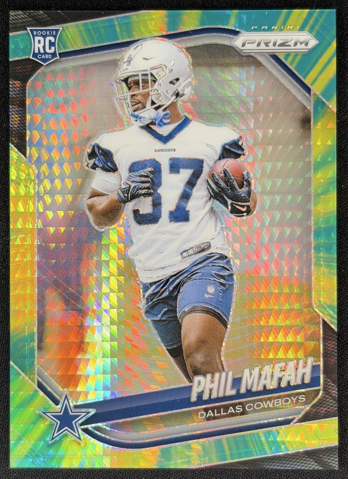 Phil Mafah 2025 Panini Prizm Hyper /200 Cowboys front