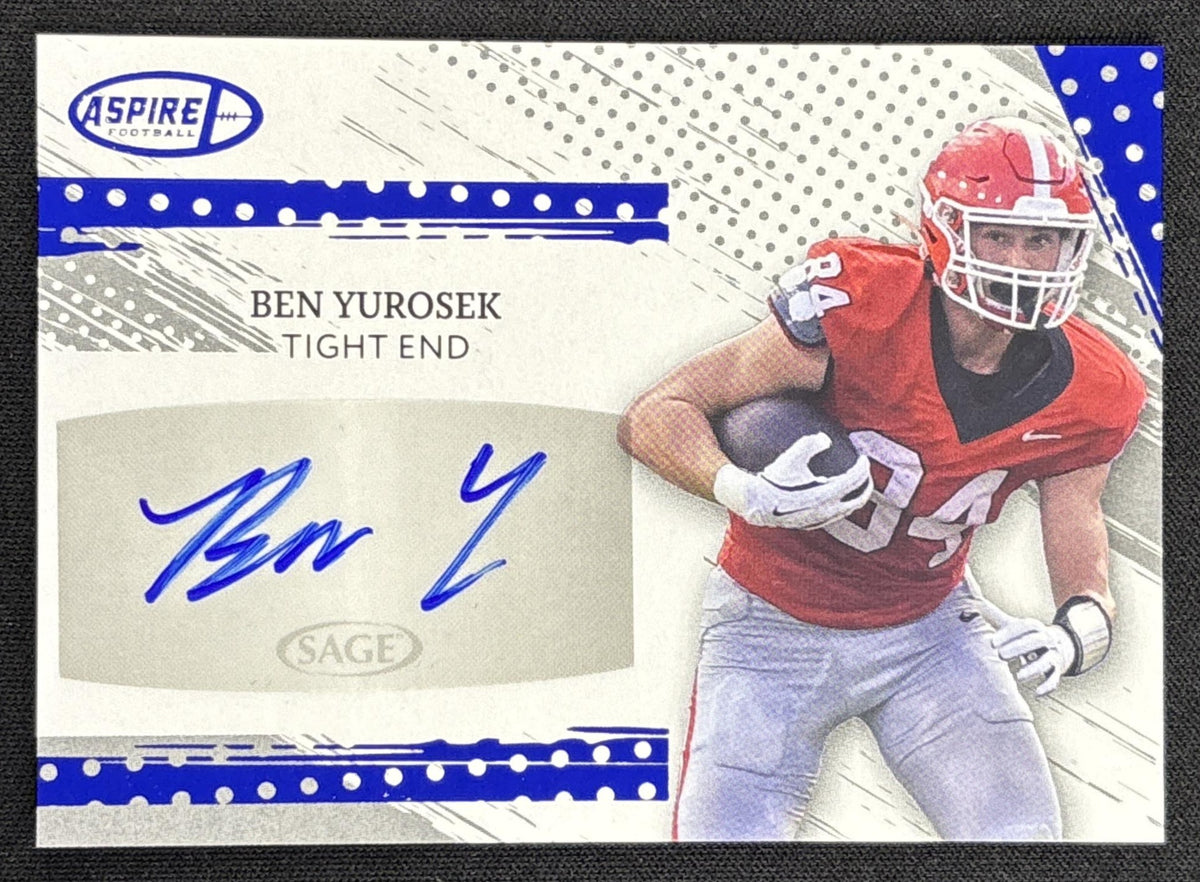 Ben Yurosek 2025 SAGE Aspire Auto Blue