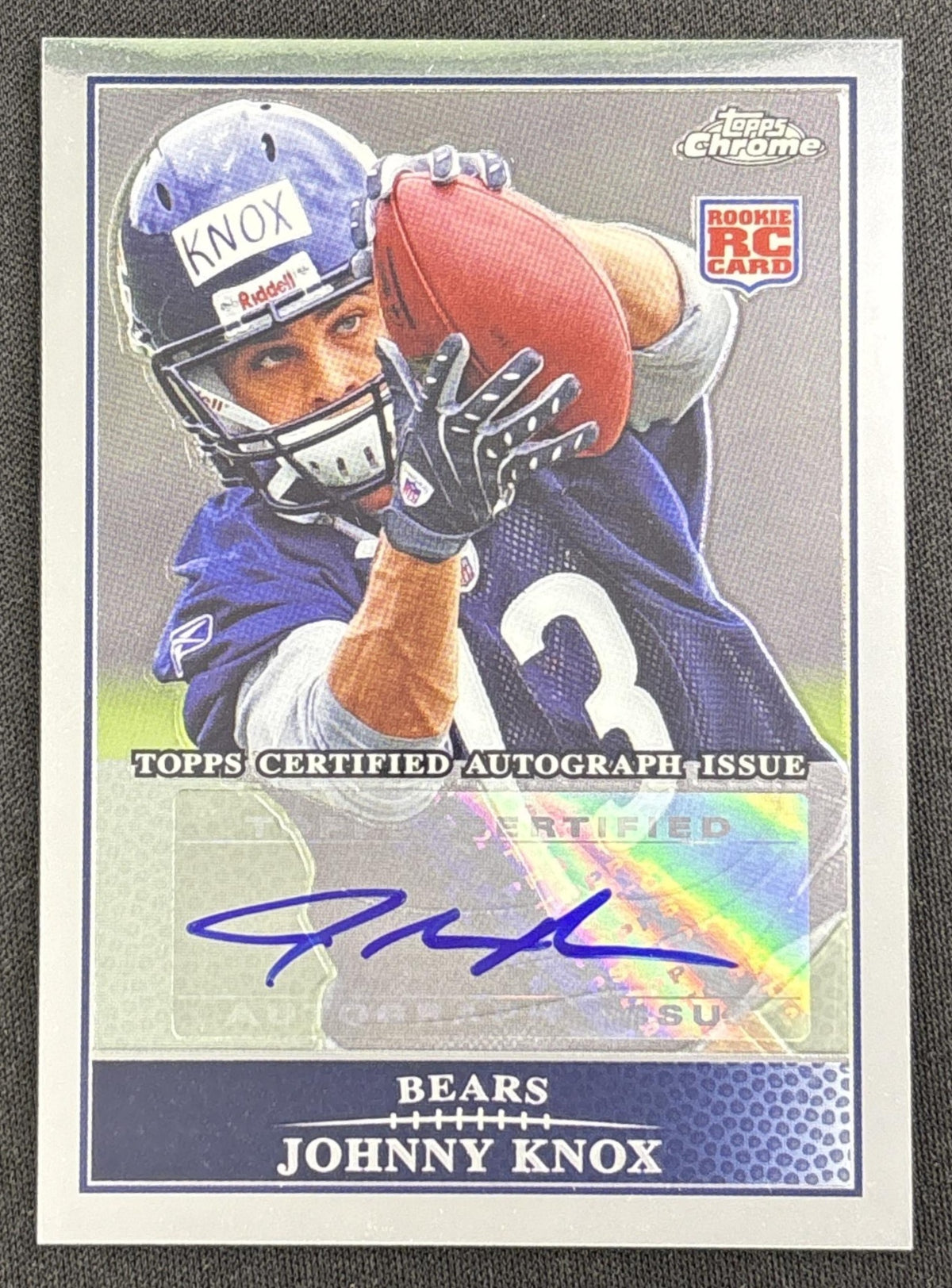 Johnny Knox 2009 Topps Chrome Rookie Auto Bears