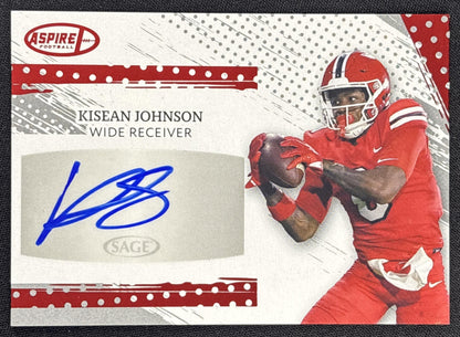 Kisean Johnson 2025 SAGE Aspire Auto Red