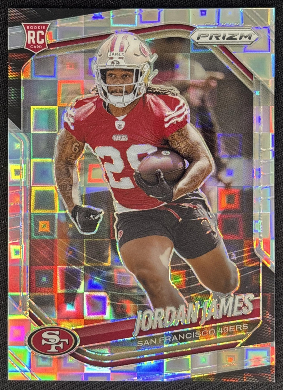 Jordan James 2025 Panini Prizm Pandora /400 49ers