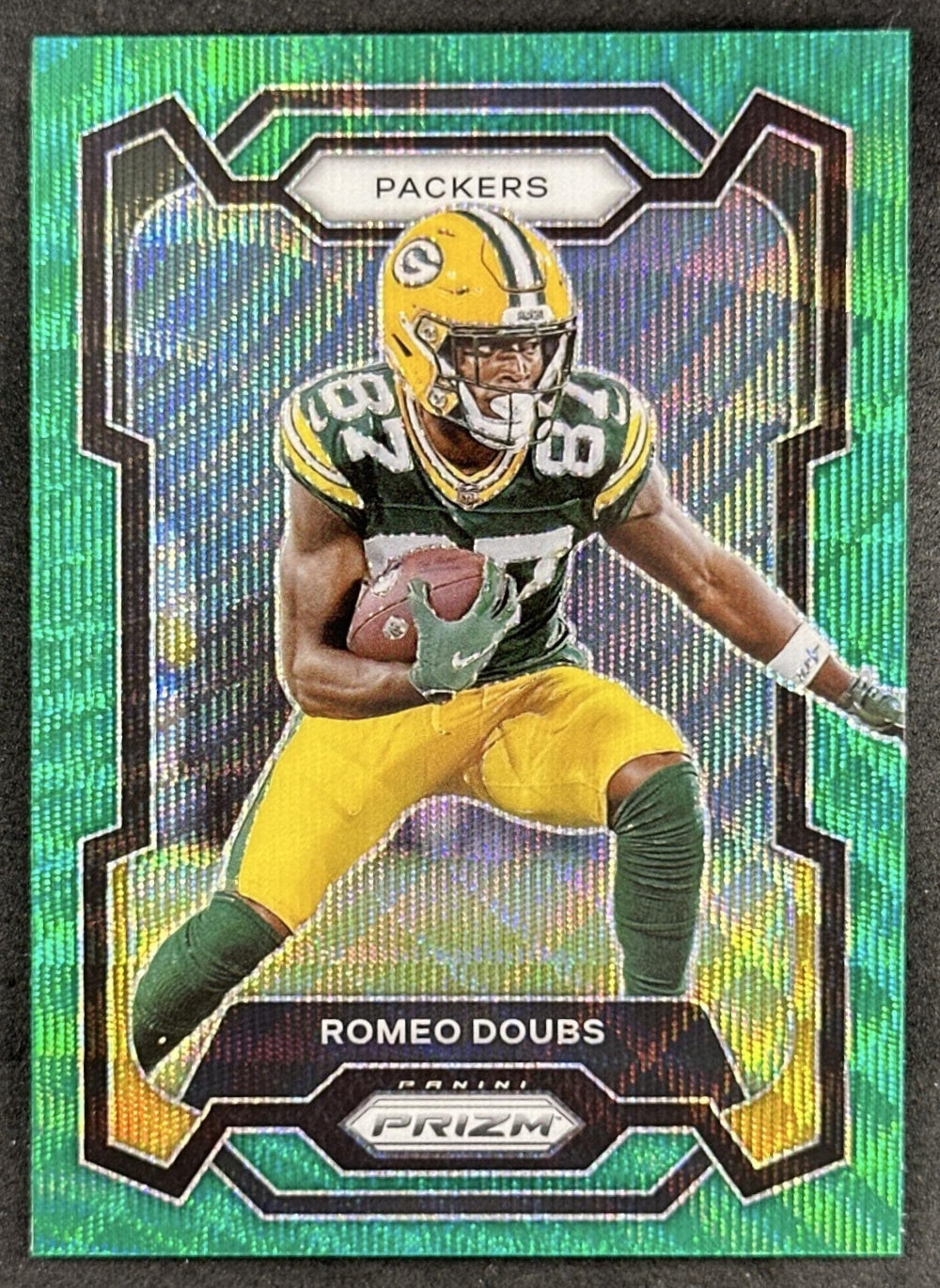 Romeo Doubs 2023 Panini Prizm Green Wave Packers Sports Trading Cards