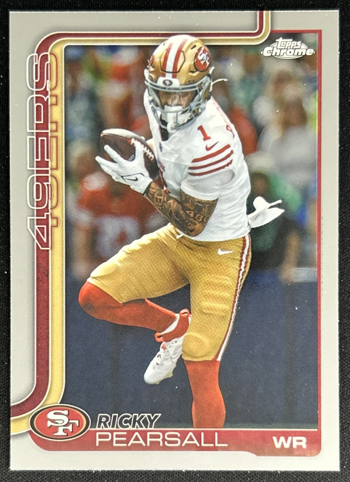 Ricky Pearsall 2025 Topps Chrome 49ers Default Title