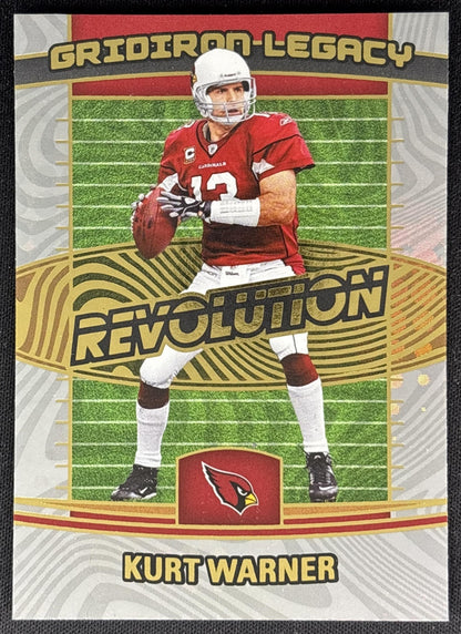 Kurt Warner 2025 Panini Revolution Gridiron Legacy Cardinals Sports Trading Cards