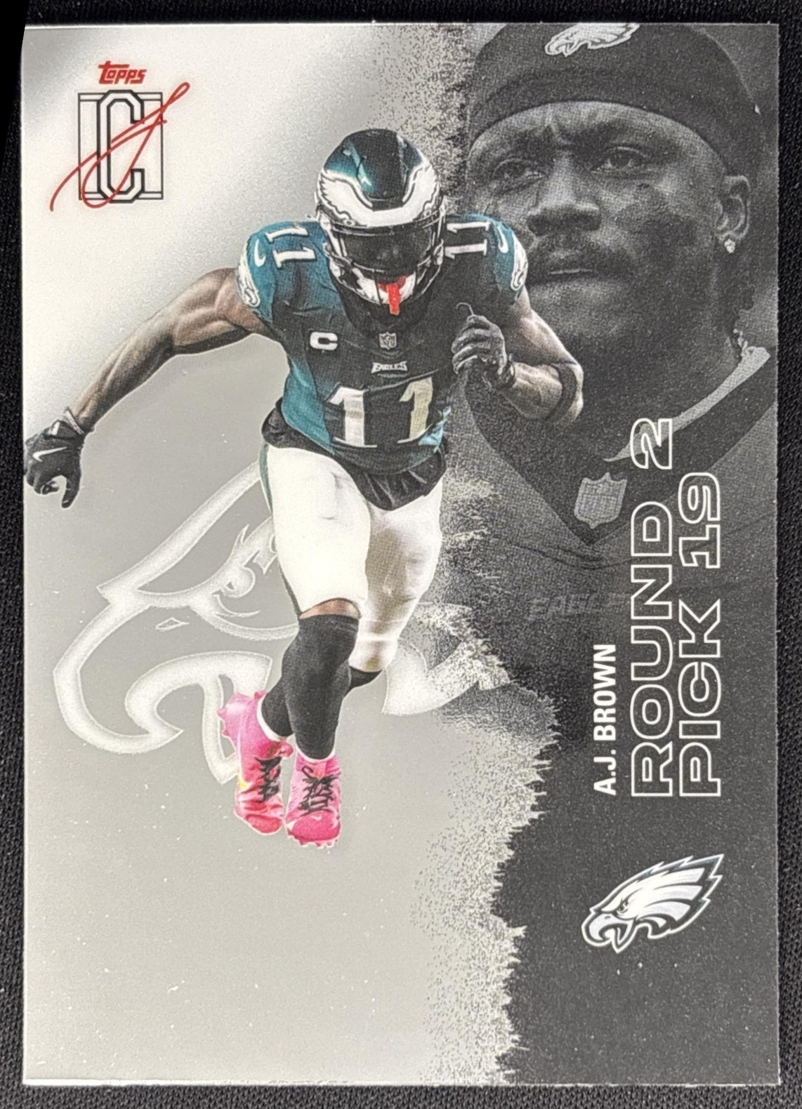 A.J. Brown 2025 Topps Signature Class Chrome Veteran Eagles Sports Trading Cards