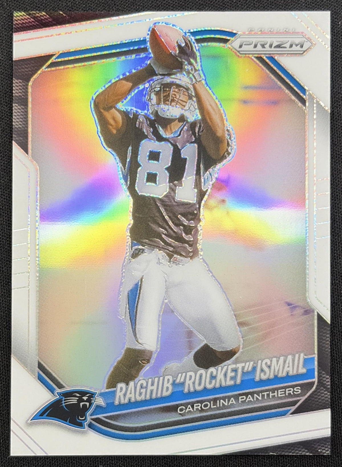 Raghib "Rocket" Ismail 2025 Panini Prizm White /35 Panthers