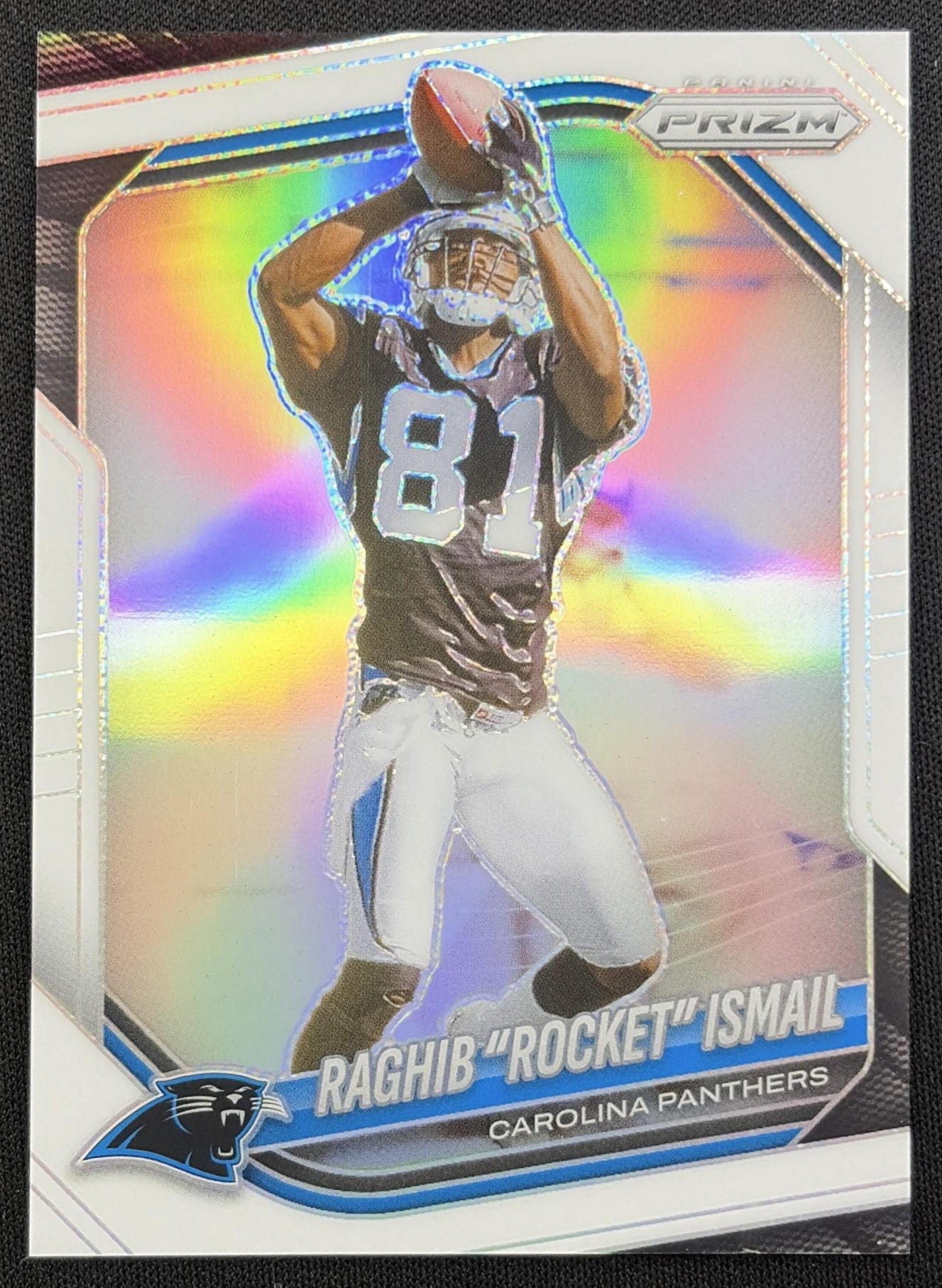 Raghib "Rocket" Ismail 2025 Panini Prizm White /35 Panthers
