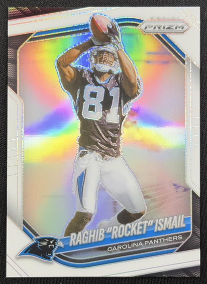 Raghib "Rocket" Ismail 2025 Panini Prizm White /35 Panthers