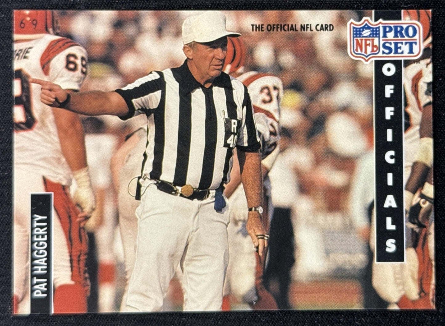 Pat Haggerty 1991 Pro Set Sports Trading Card