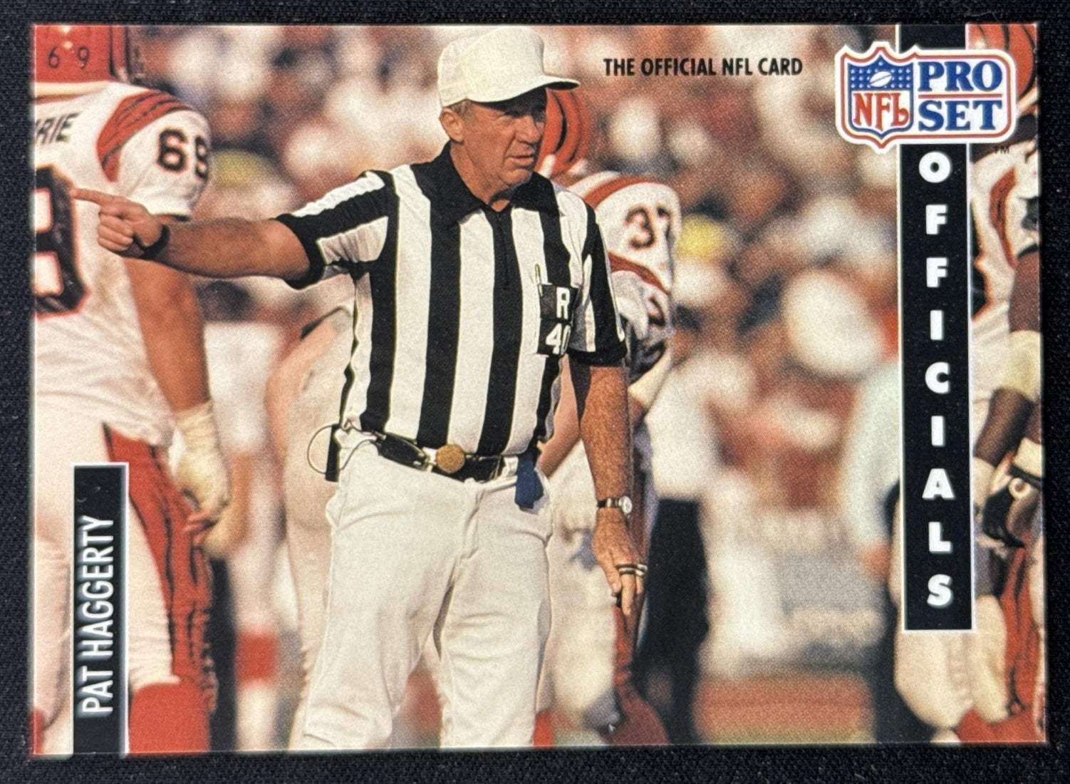 Pat Haggerty 1991 Pro Set Sports Trading Card