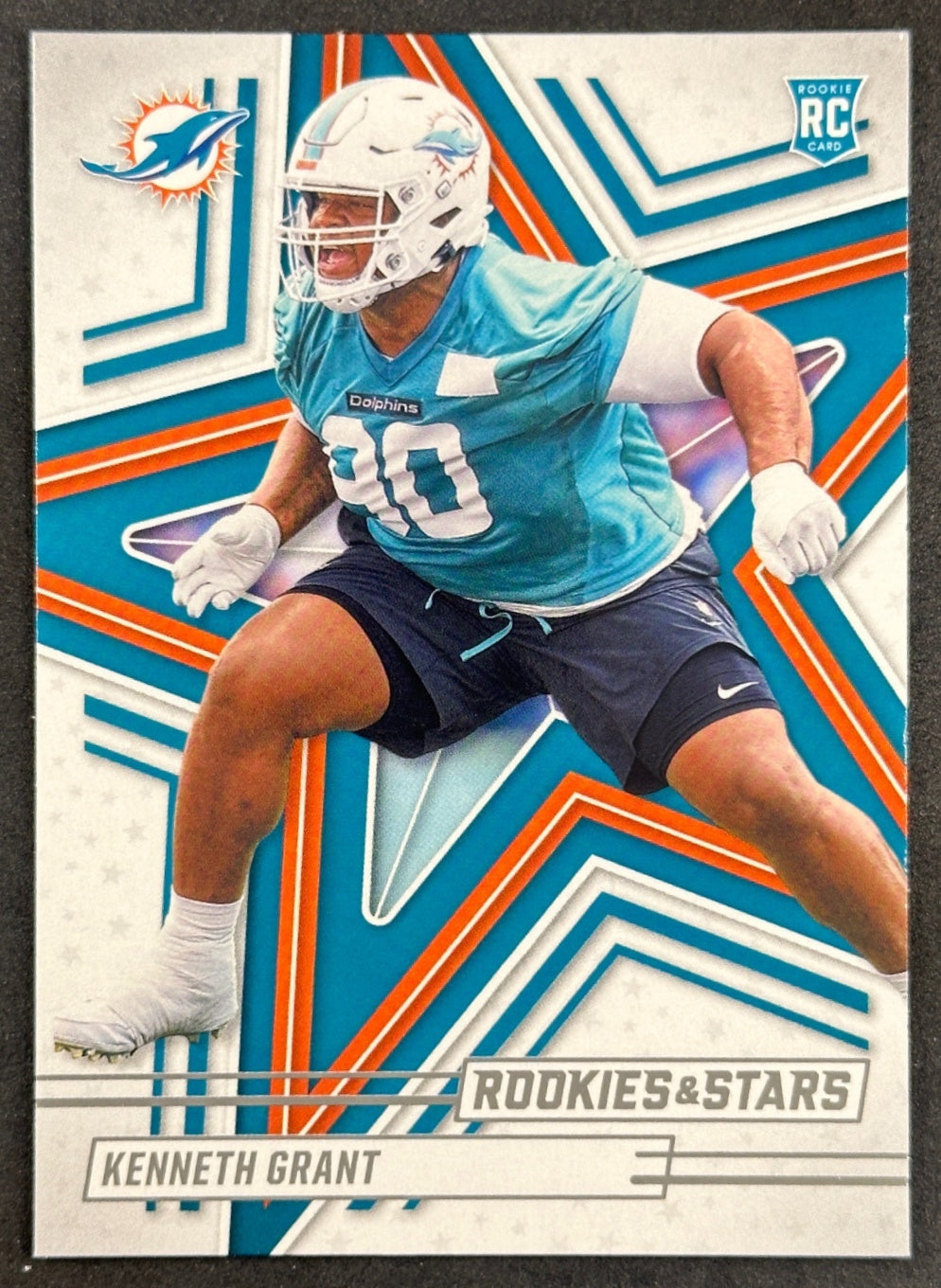 Kenneth Grant 2025 Panini Rookies & Stars Dolphins Default Title Football