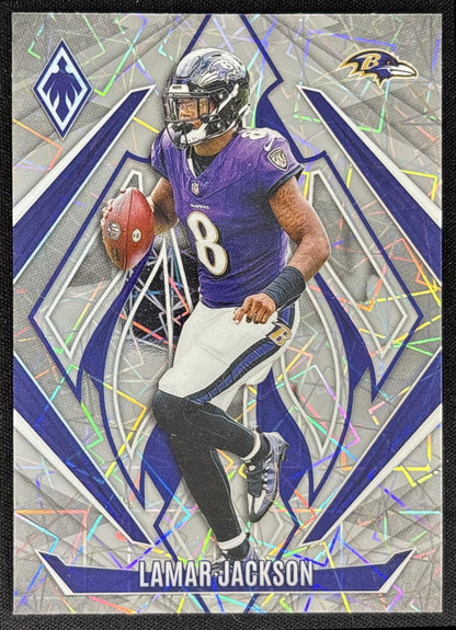 Lamar Jackson 2024 Panini Phoenix Lazer Ravens