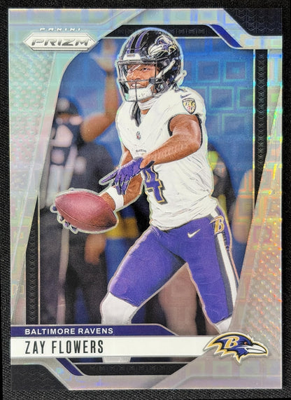 Zay Flowers 2024 Panini Prizm Pandora /400 Ravens